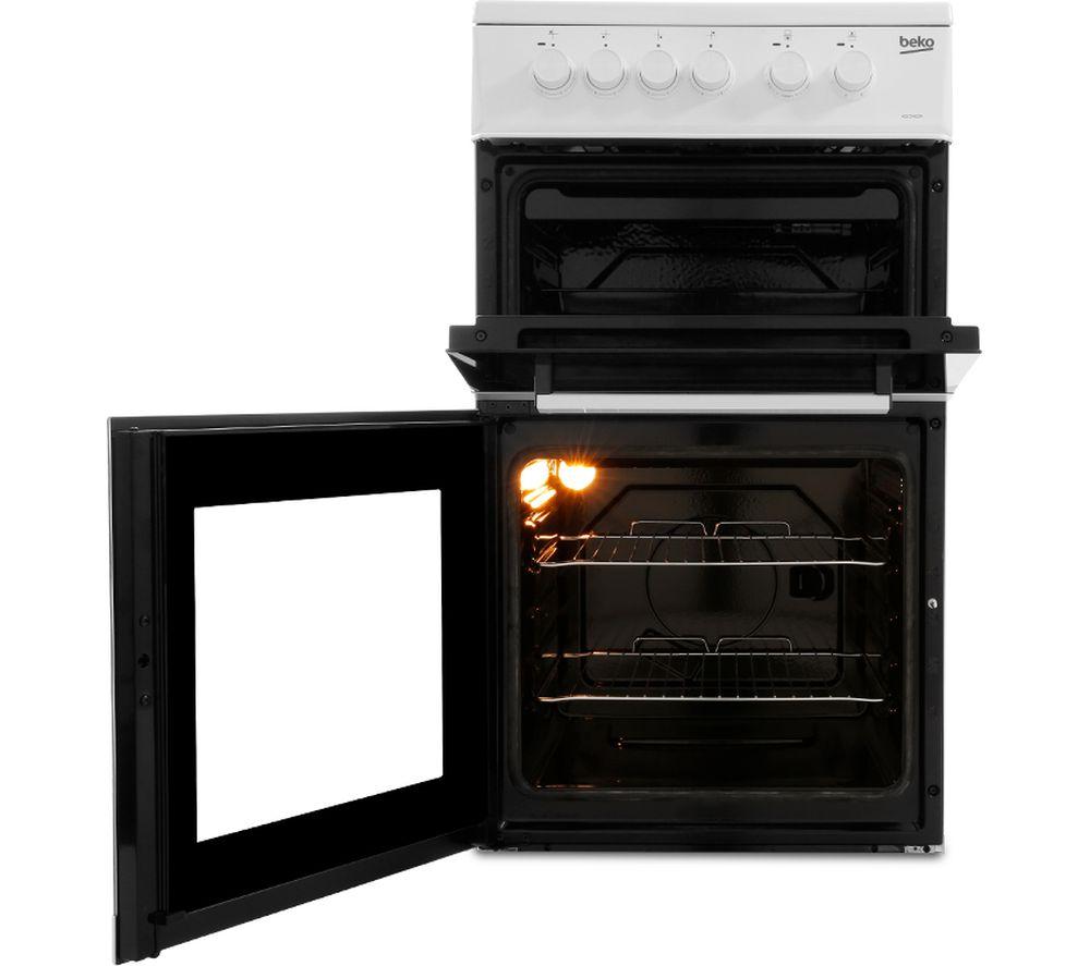 BEKO KDC5422AW 50 cm Electric Ceramic Cooker - White image number 6 of 7