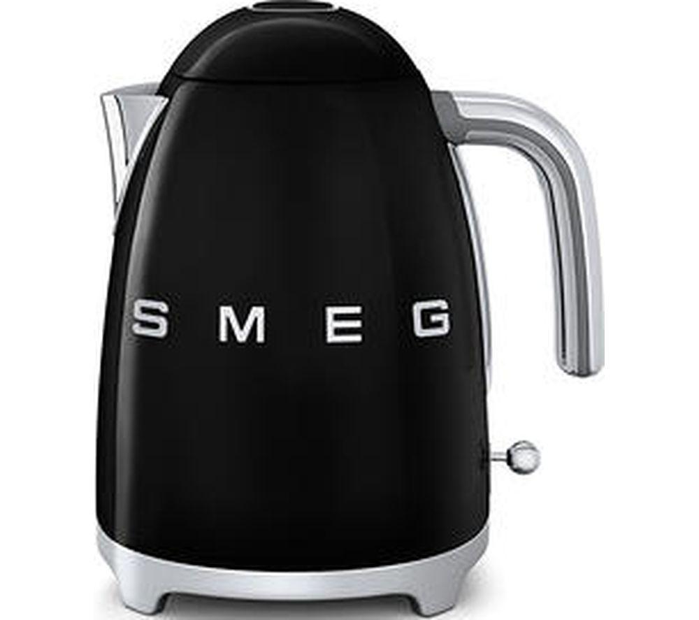 SMEG KLF03BLUK Jug Kettle - Black, Black,Silver/Grey