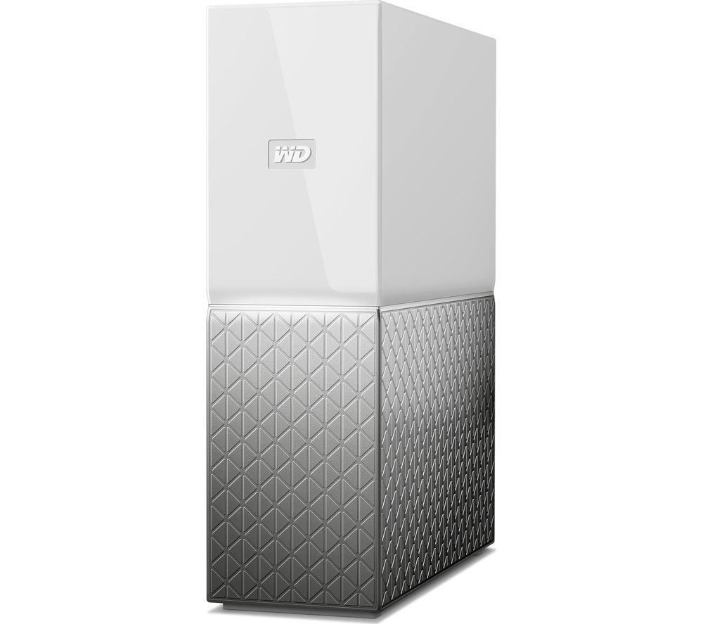 Image of WD My Cloud Home NAS Drive - 2 TB, White, White