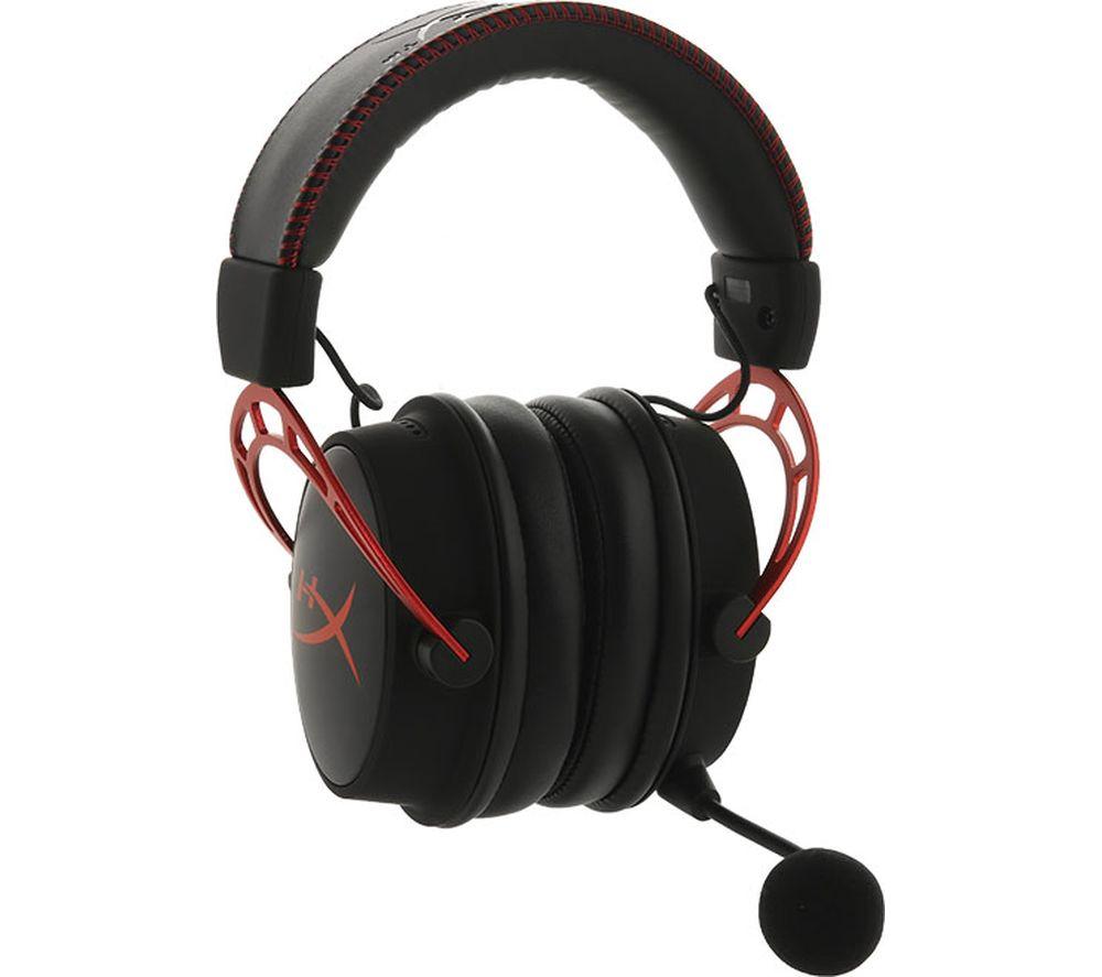 Buy HYPERX Cloud Alpha Gaming Headset - Black & Red | Currys