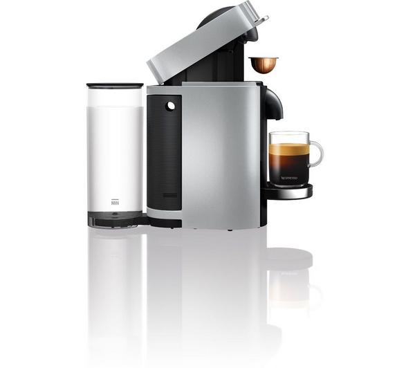NESPRESSO by Magimix Vertuo Plus 11386 Pod Coffee Machine - Silver image number 8