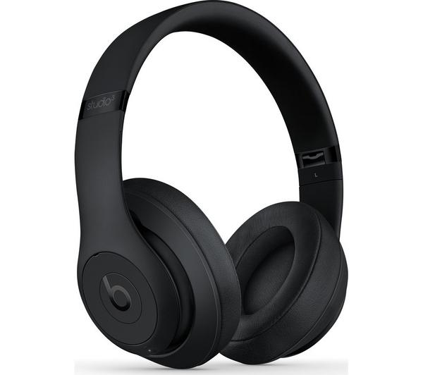 BEATS Studio 3 Wireless Bluetooth Noise-Cancelling Headphones - Black image number 0