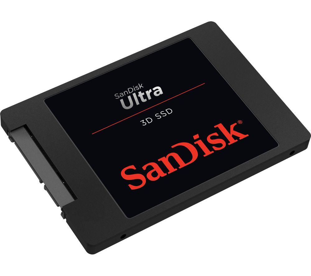 Image of SANDISK Ultra 3D 2.5" Internal SSD - 1 TB, Black