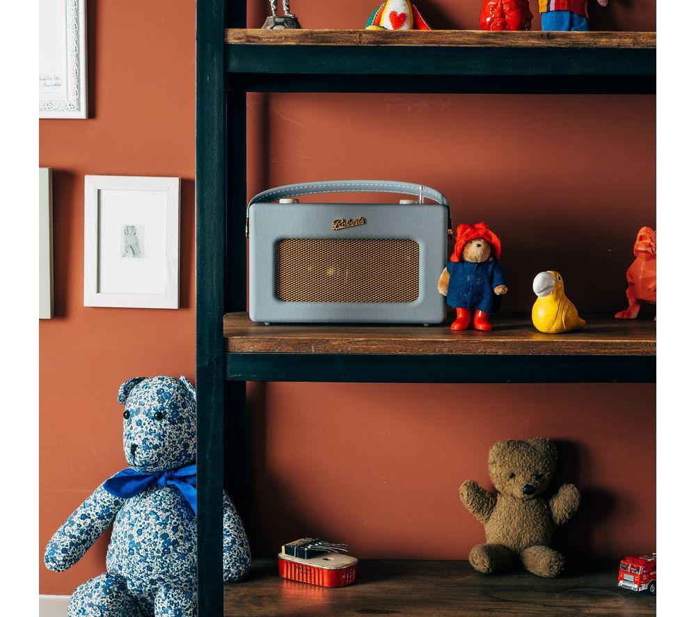 ROBERTS Revival RD70 Portable DAB+/FM Retro Bluetooth Radio - Duck Egg image number 6 of 7