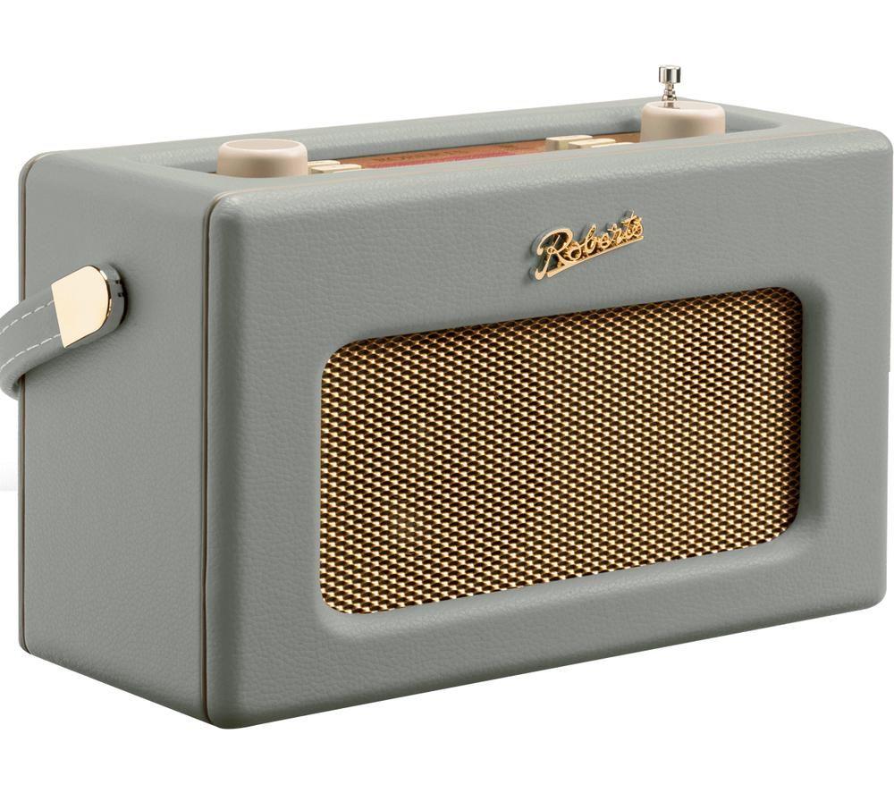 ROBERTS Revival RD70 Portable DAB+/FM Retro Bluetooth Radio - Dove Grey image number 6 of 8