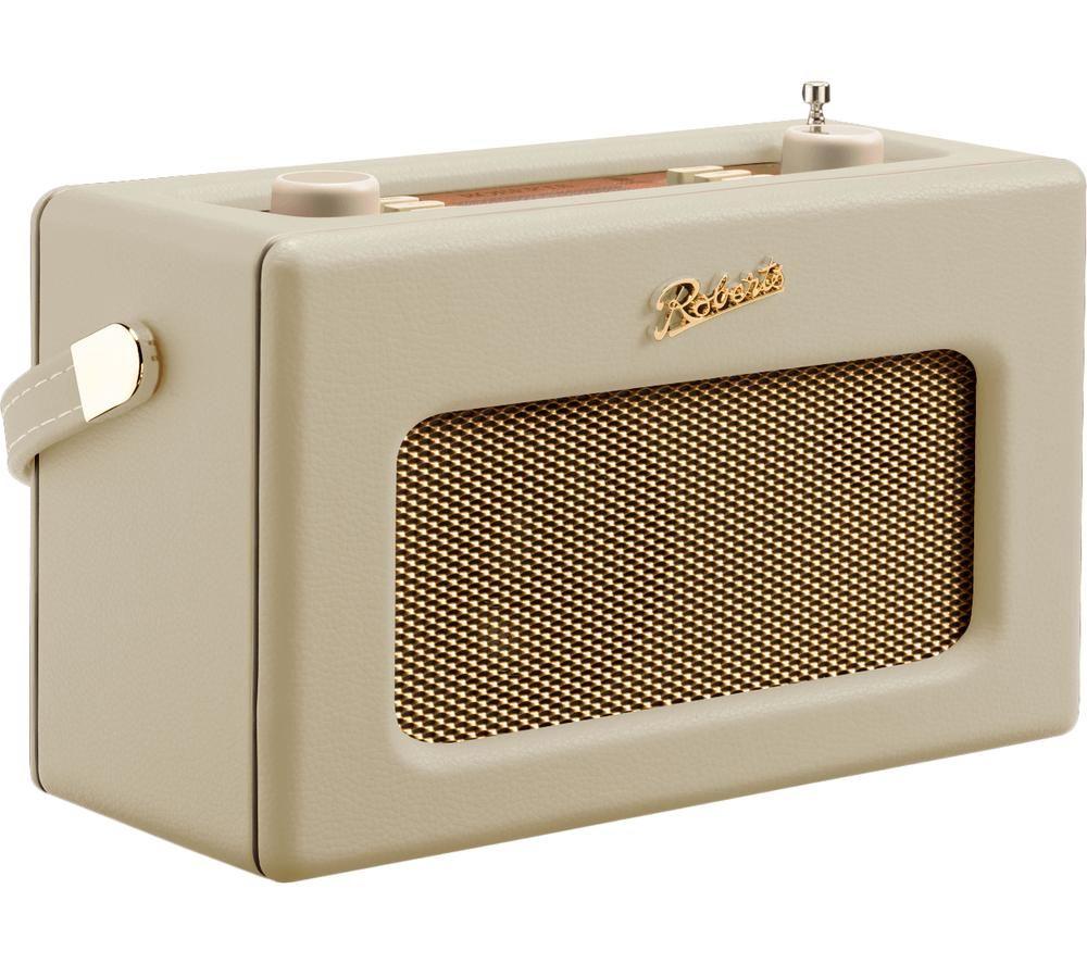 ROBERTS Revival RD70 Portable DAB+/FM Retro Bluetooth Radio - Pastel Cream image number 3 of 6