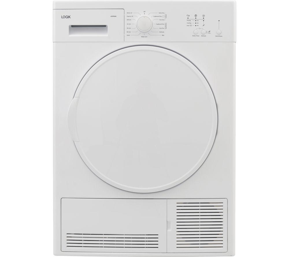 LOGIK LCD7W18 7 kg Condenser Tumble Dryer review 8.2 / 10