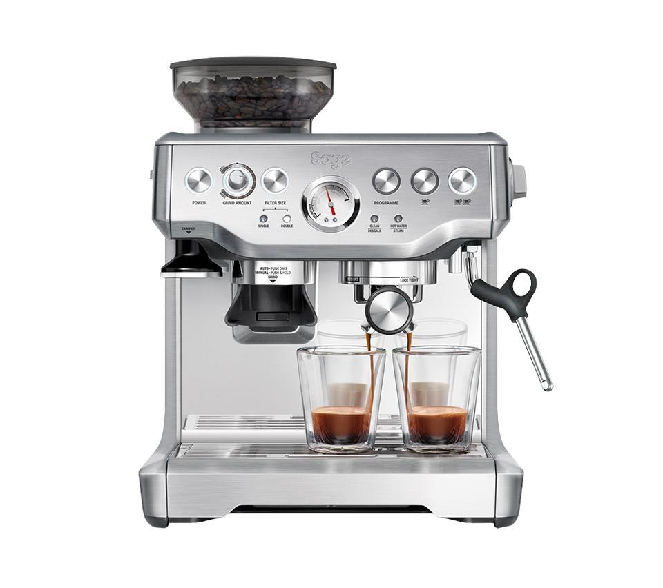 SAGE The Barista Express BES875 Bean to Cup Coffee Machine - Stainless Steel