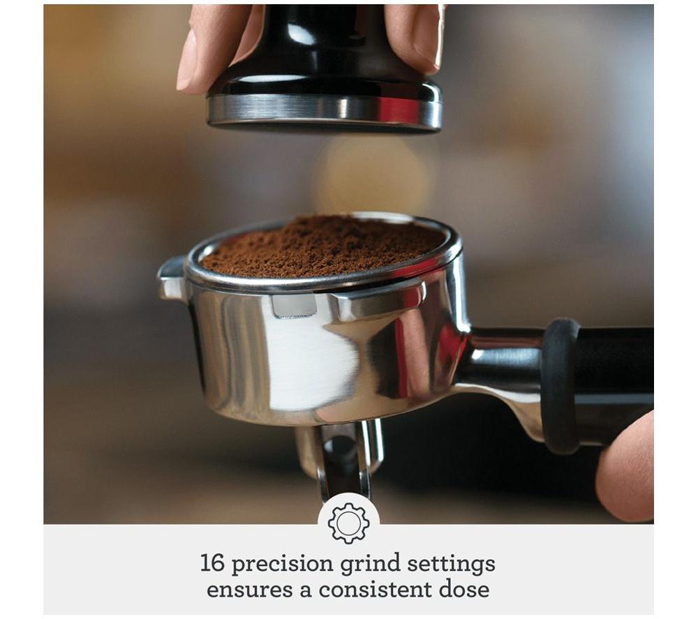 SAGE The Barista Express BES875 Bean to Cup Coffee Machine - Stainless Steel image number 5 of 12
