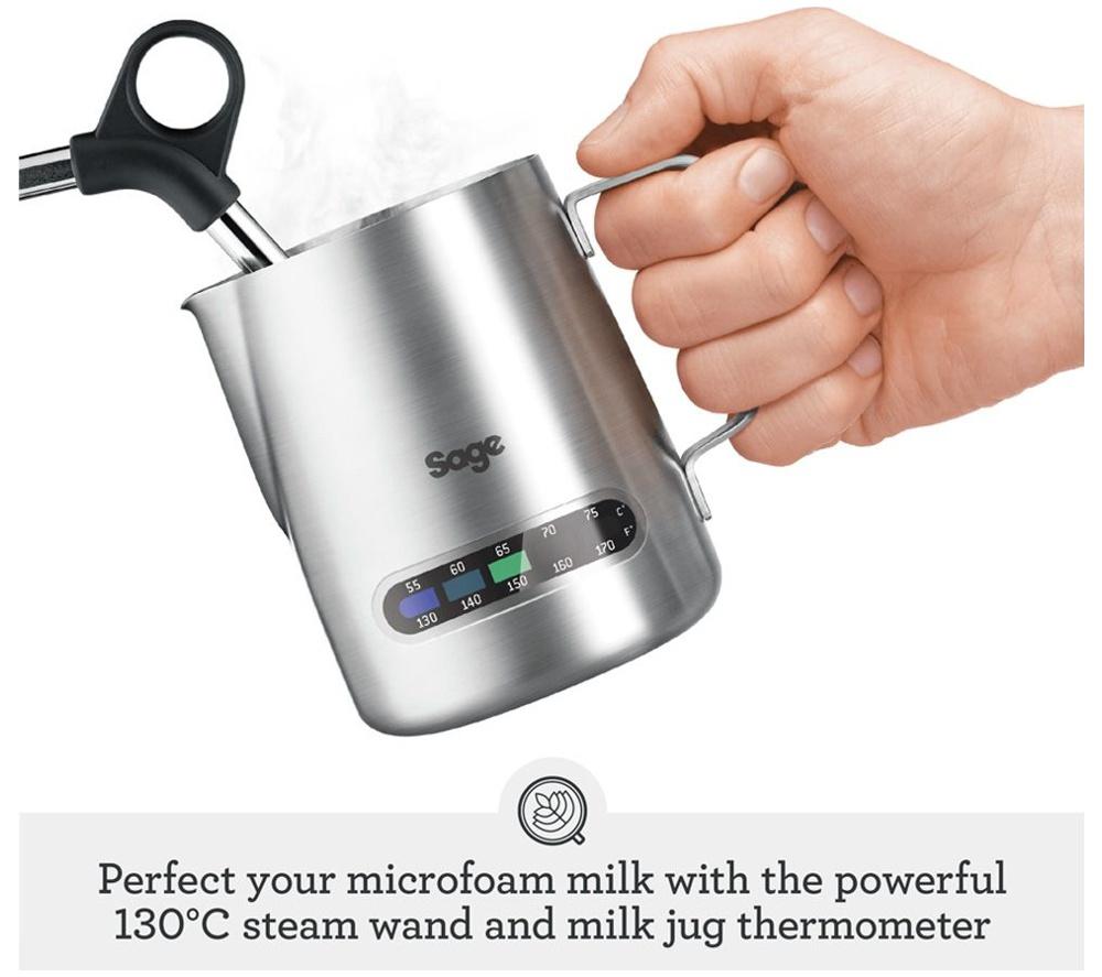 SAGE The Barista Express BES875 Bean to Cup Coffee Machine - Stainless Steel image number 8 of 12