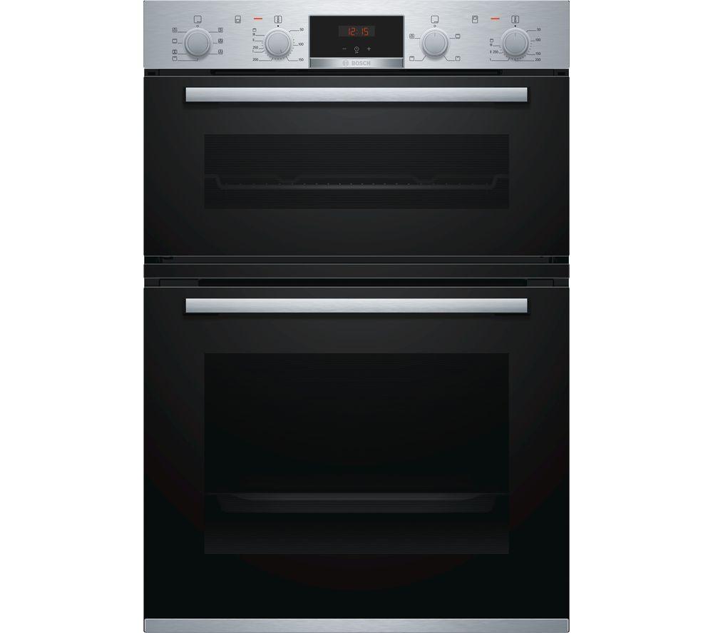 BOSCH Serie 4 MBS533BS0B Electric Double Oven - Stainless Steel, Stainless Steel