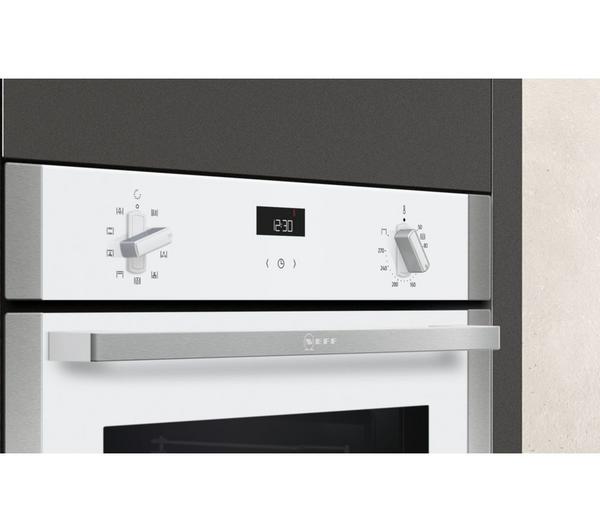 NEFF N50 B1ACE4HW0B Electric Oven - White image number 3