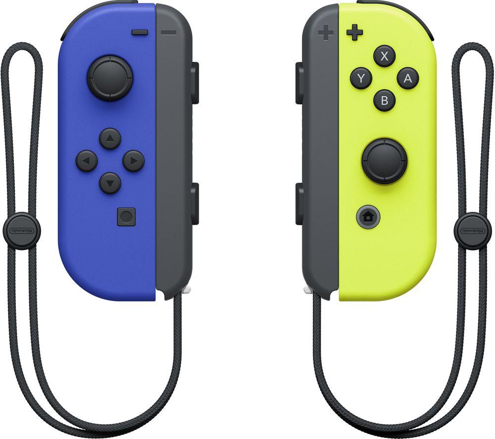 NINTENDO Switch Joy-Con Wireless Controllers - Blue & Yellow