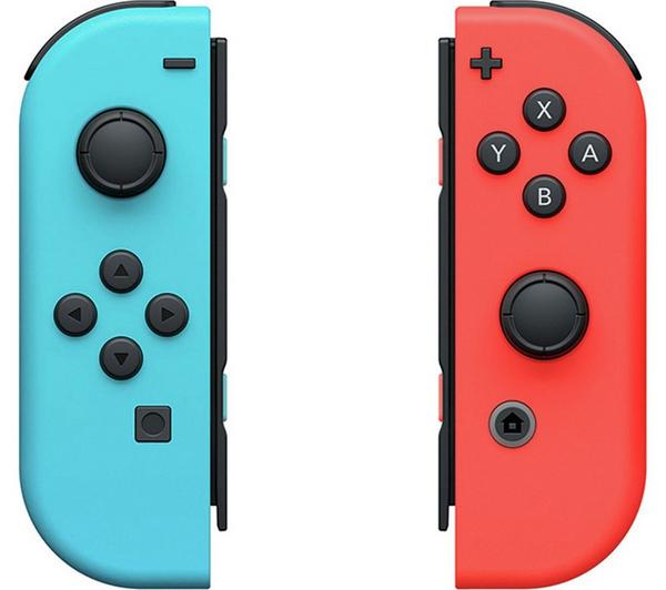 NINTENDO Switch Joy-Con Wireless Controllers - Red & Blue image number 2