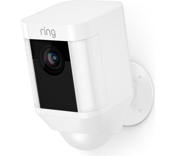 RING Spotlight Cam Battery - White image number 1