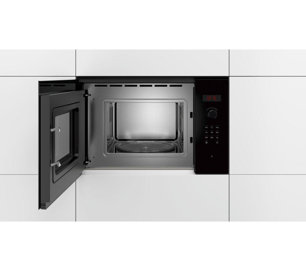 BOSCH Series 4 BFL523MB0B Built-in Solo Microwave - Black image number 6 of 8