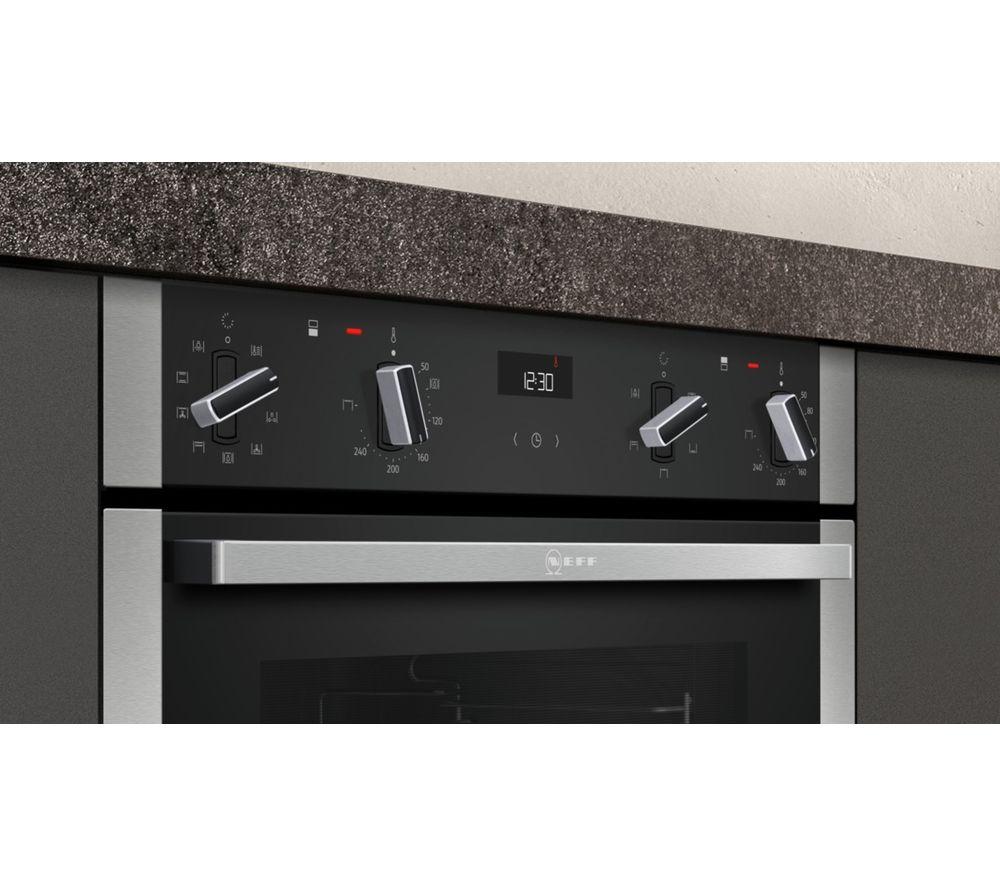 NEFF N50 J1ACE2HN0B Electric Built-under Double Oven - Stainless Steel image number 3 of 6