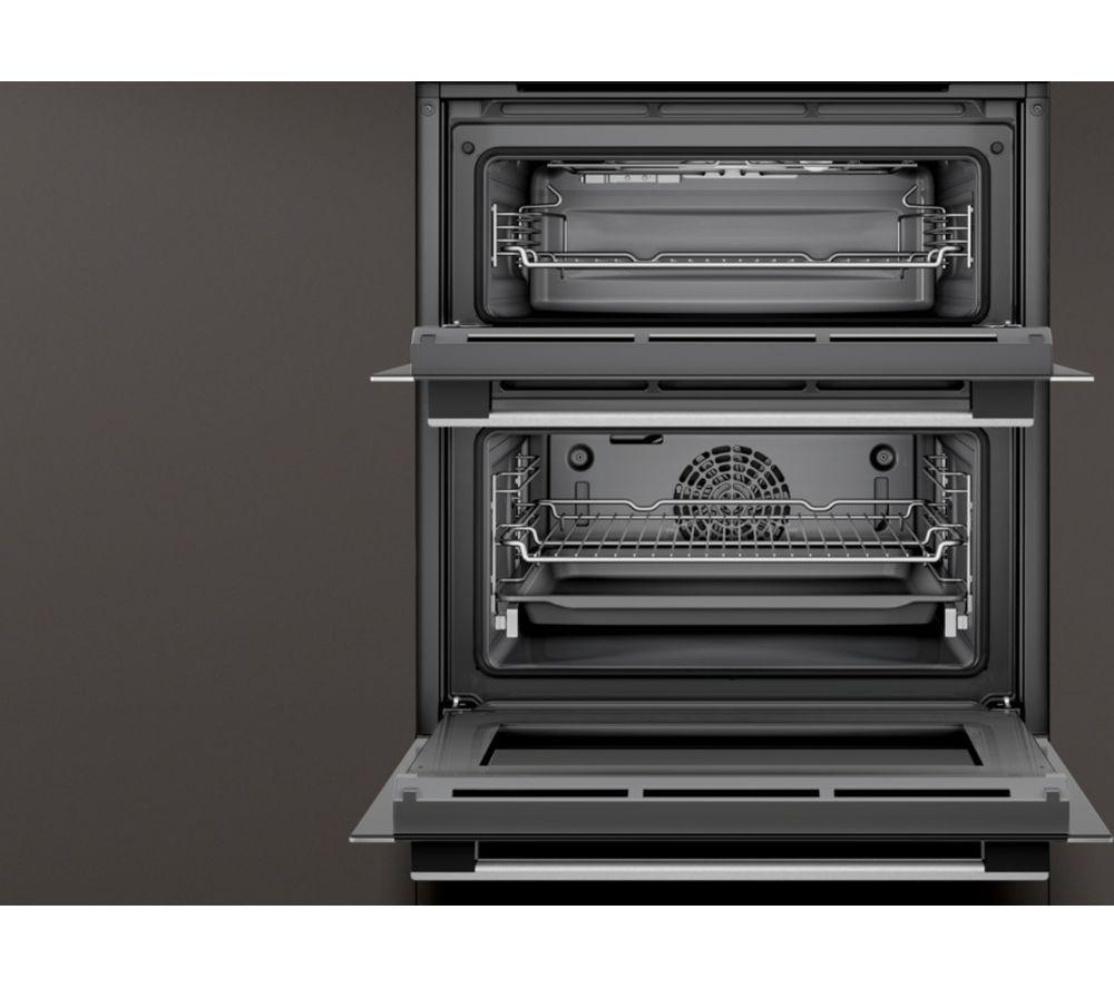 NEFF N50 J1ACE2HN0B Electric Built-under Double Oven - Stainless Steel image number 5 of 6