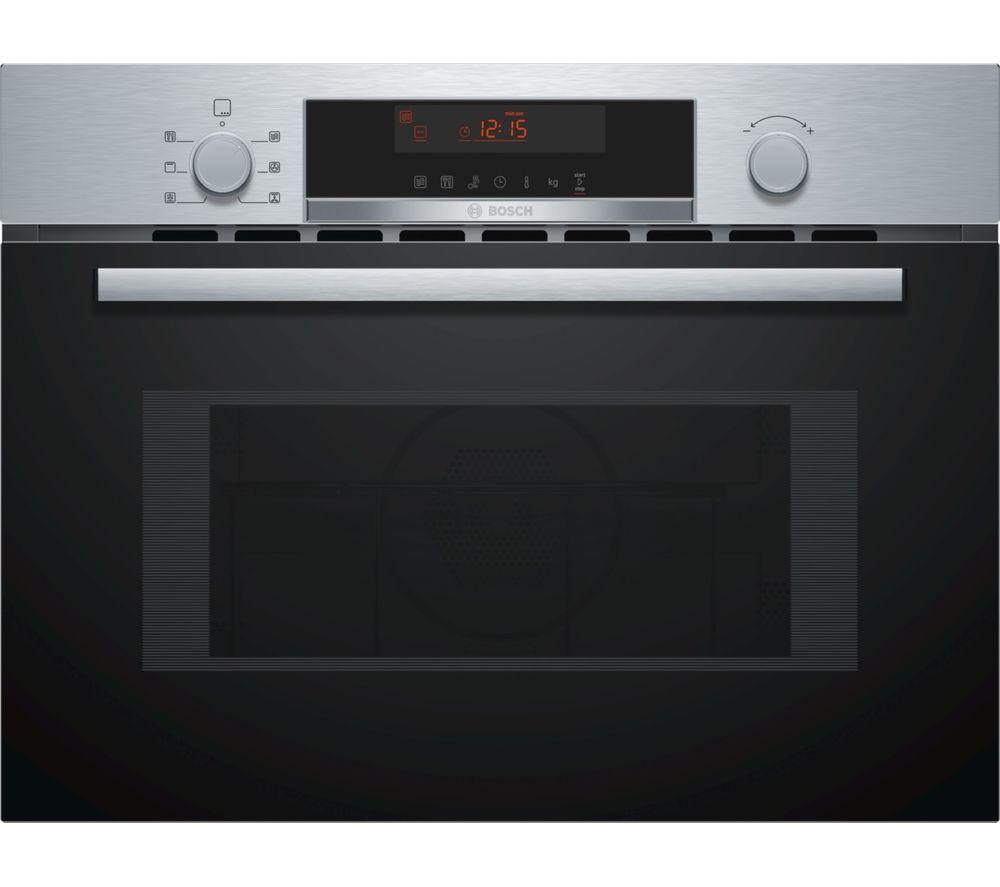 BOSCH Serie 4 CMA583MS0B Built-in Combination Microwave – Stainless Steel, Stainless Steel