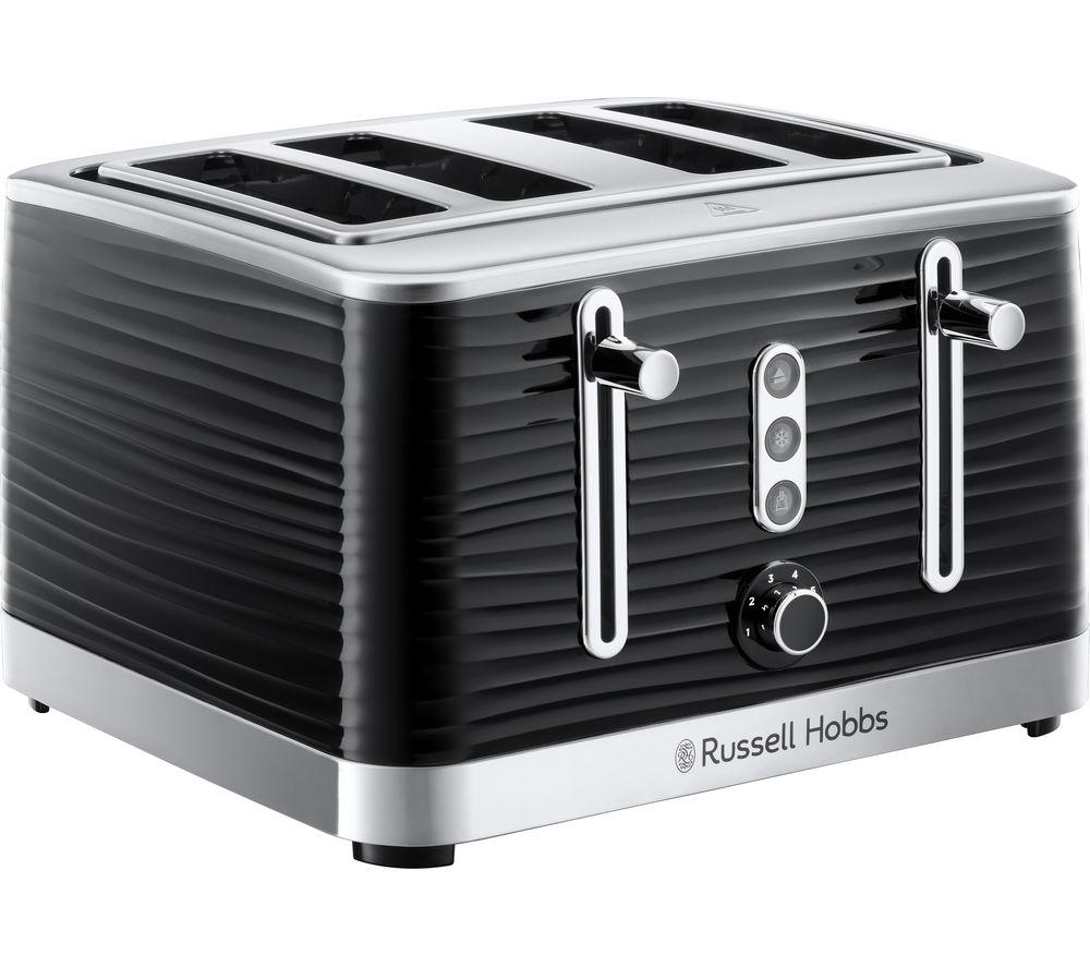 Buy RUSSELL HOBBS Inspire 24381 4Slice Toaster Black Currys