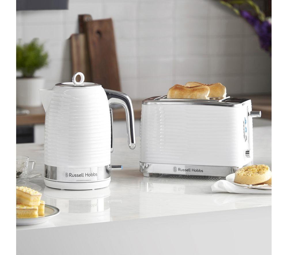 Currys white kettle and hot sale toaster