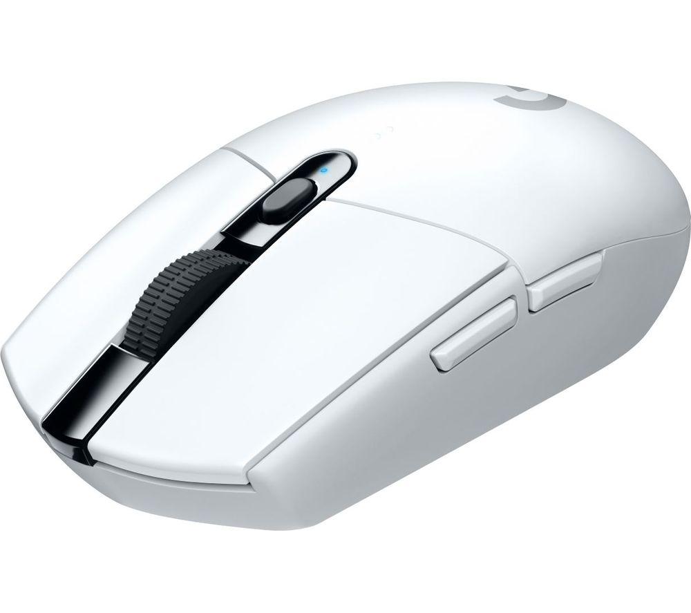 LOGITECH G305 Lightspeed Wireless Optical Gaming Mouse - White, White