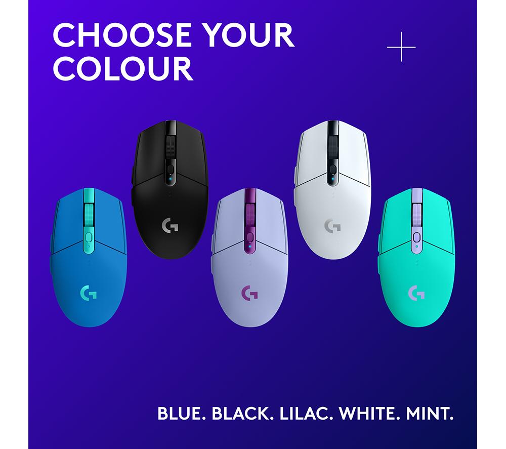 LOGITECH G305 Lightspeed Wireless Optical Gaming Mouse - White image number 8 of 12