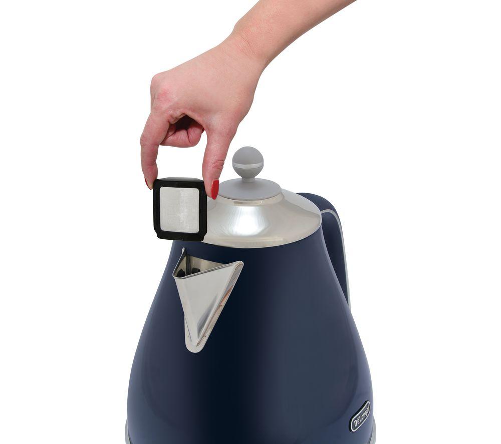 DELONGHI Icona Capitals KBOC3001.BL Jug Kettle - Blue image number 4 of 7