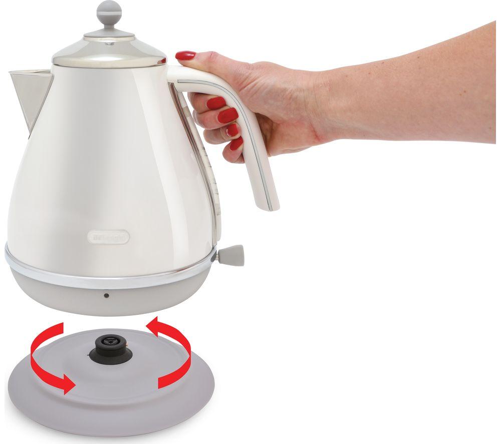 Delonghi Icona Vintage Kettle (white) - Demonstration 