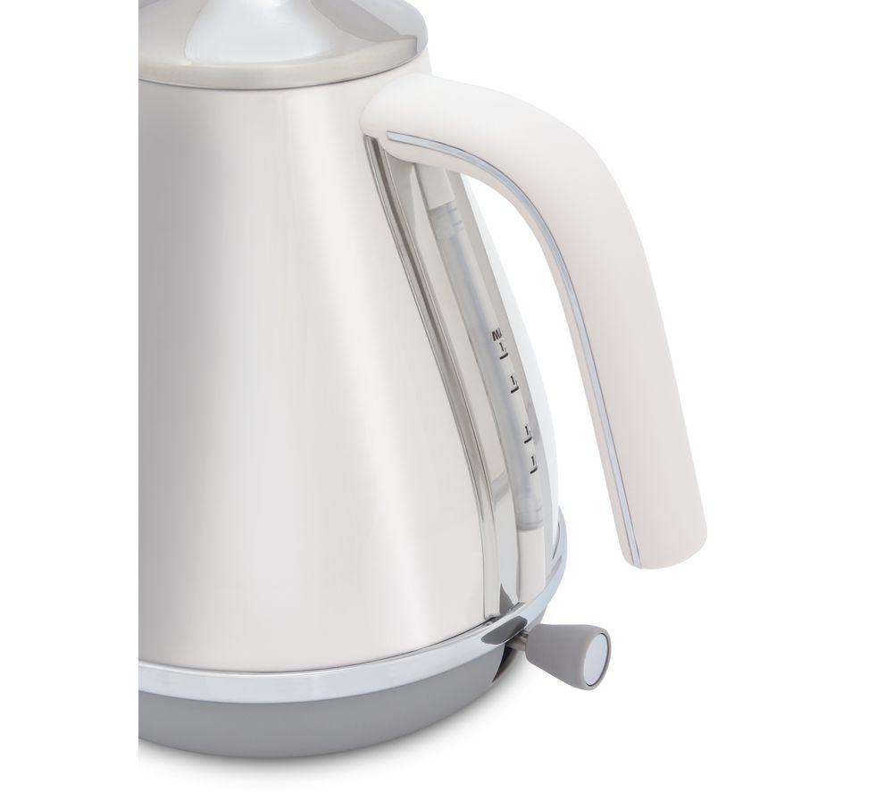 Delonghi icona micalite kettle hot sale white