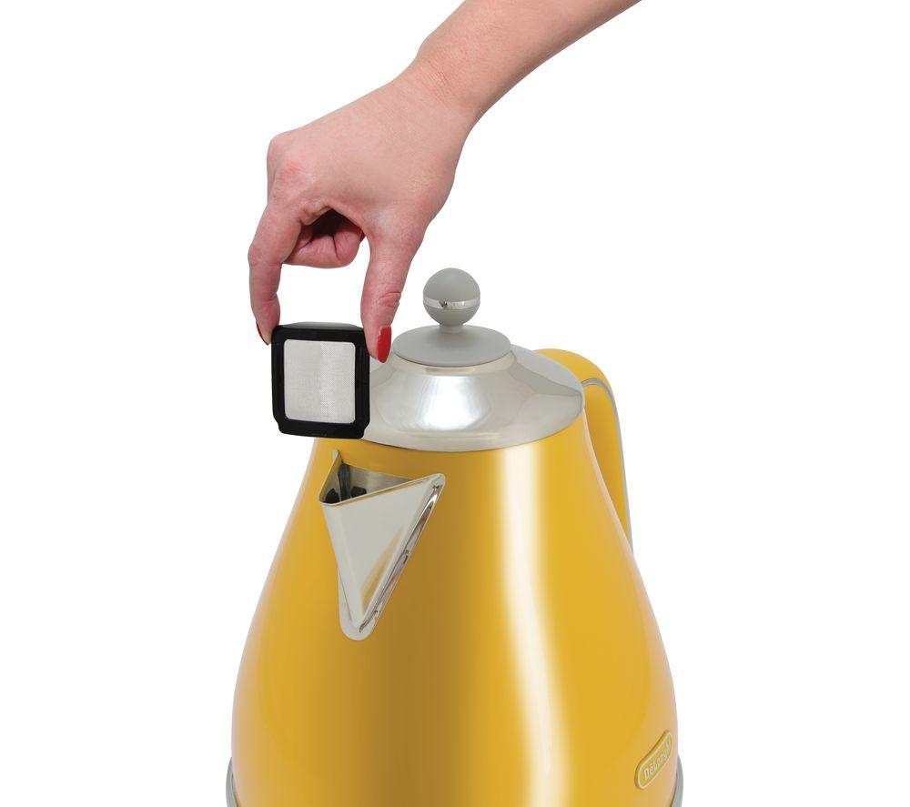 Delonghi kettle outlet yellow