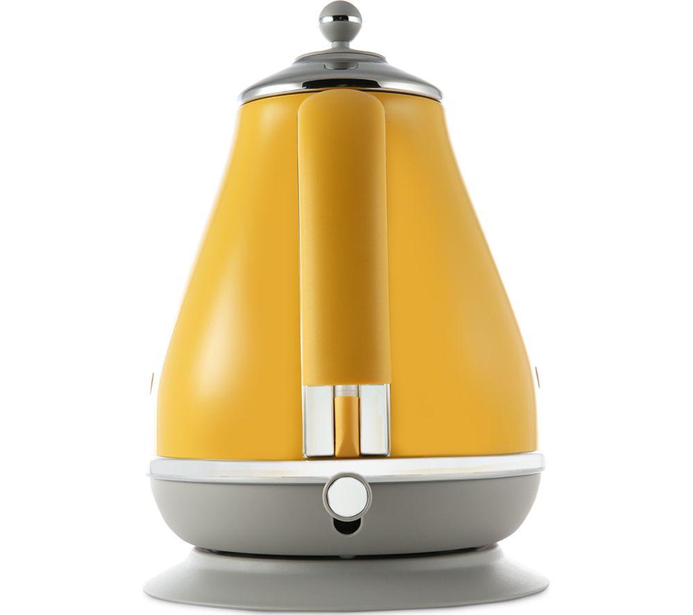 DELONGHI Icona Capitals KBOC3001.Y Jug Kettle - Yellow image number 12 of 12