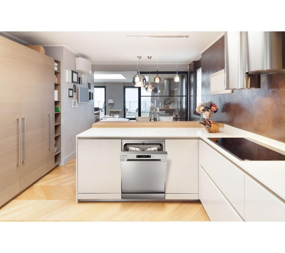 SAMSUNG Series 6 DW60M6050FS Full-size Dishwasher - Stainless Steel image number 11 of 13
