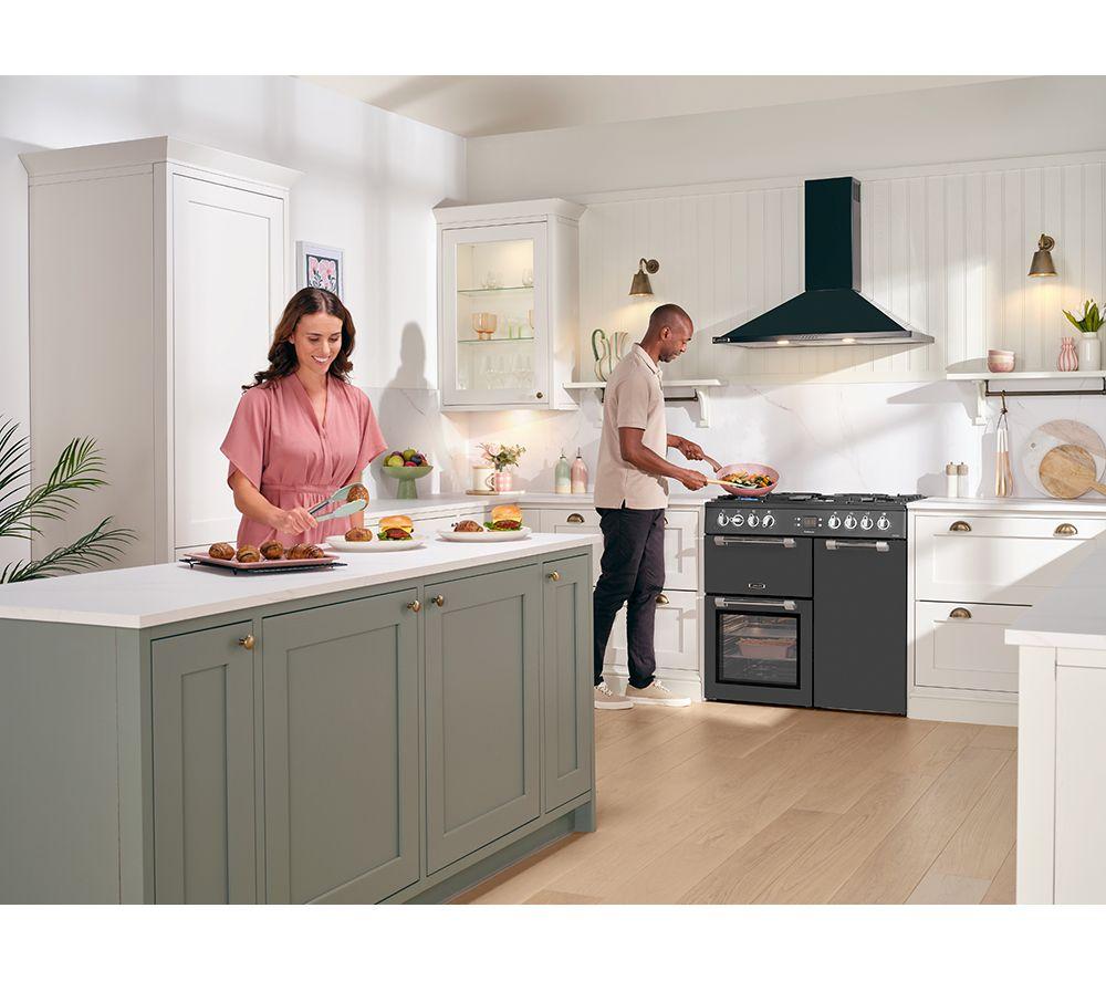 LEISURE CK90F530T 90 cm Dual Fuel Range Cooker - Anthracite image number 7 of 17