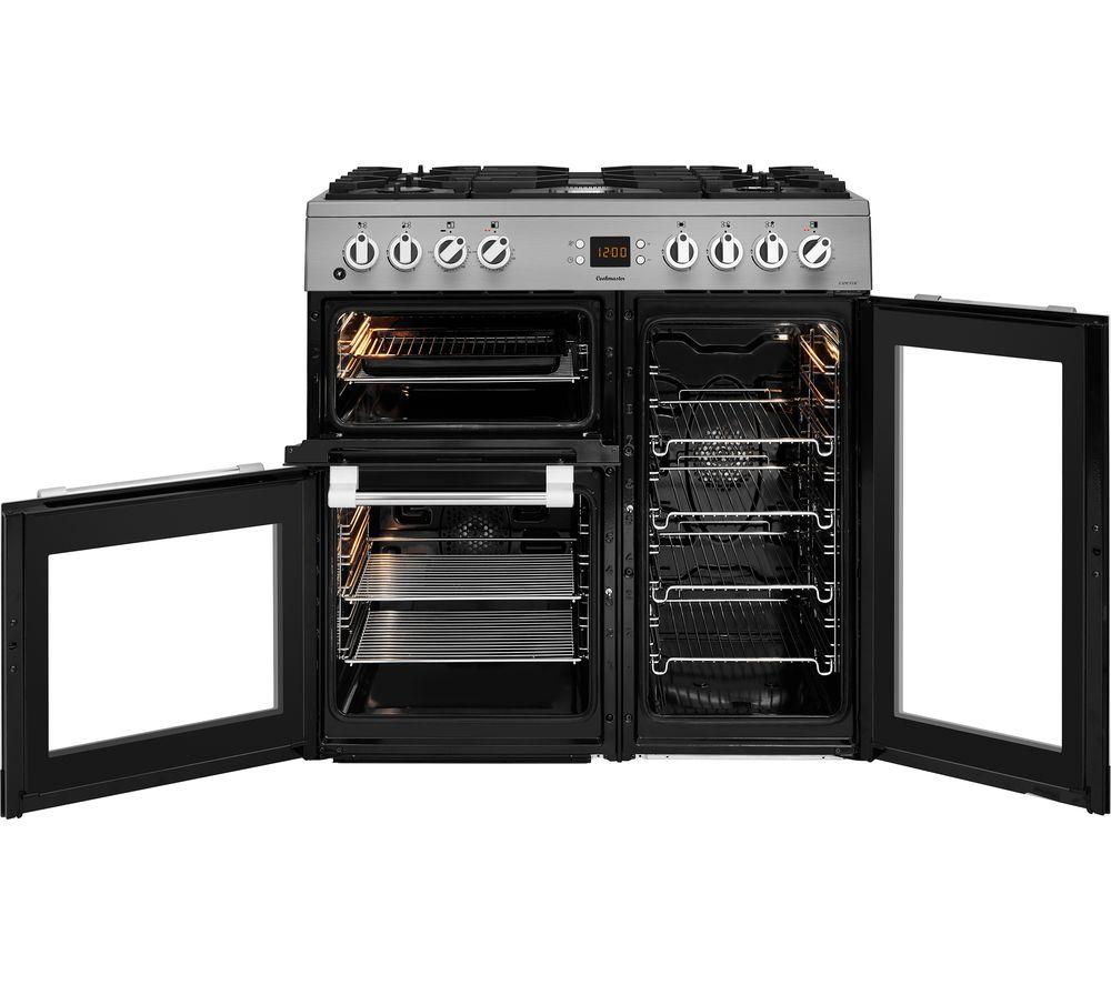 LEISURE CK90F530X 90 cm Dual Fuel Range Cooker - Stainless Steel & Chrome image number 2 of 16