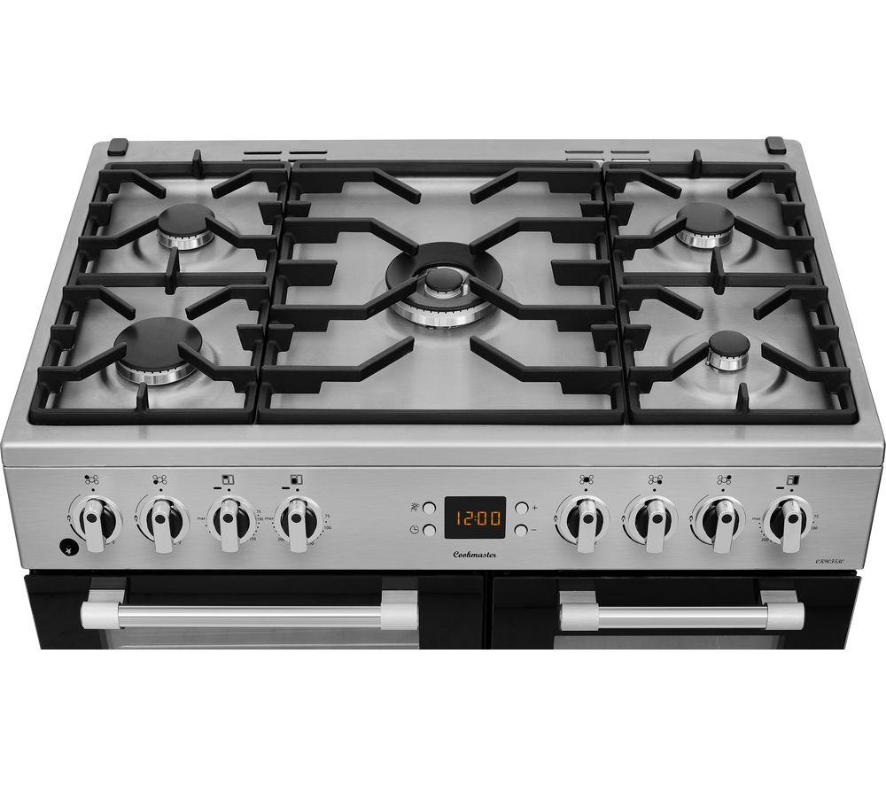 LEISURE CK90F530X 90 cm Dual Fuel Range Cooker - Stainless Steel & Chrome image number 4 of 16
