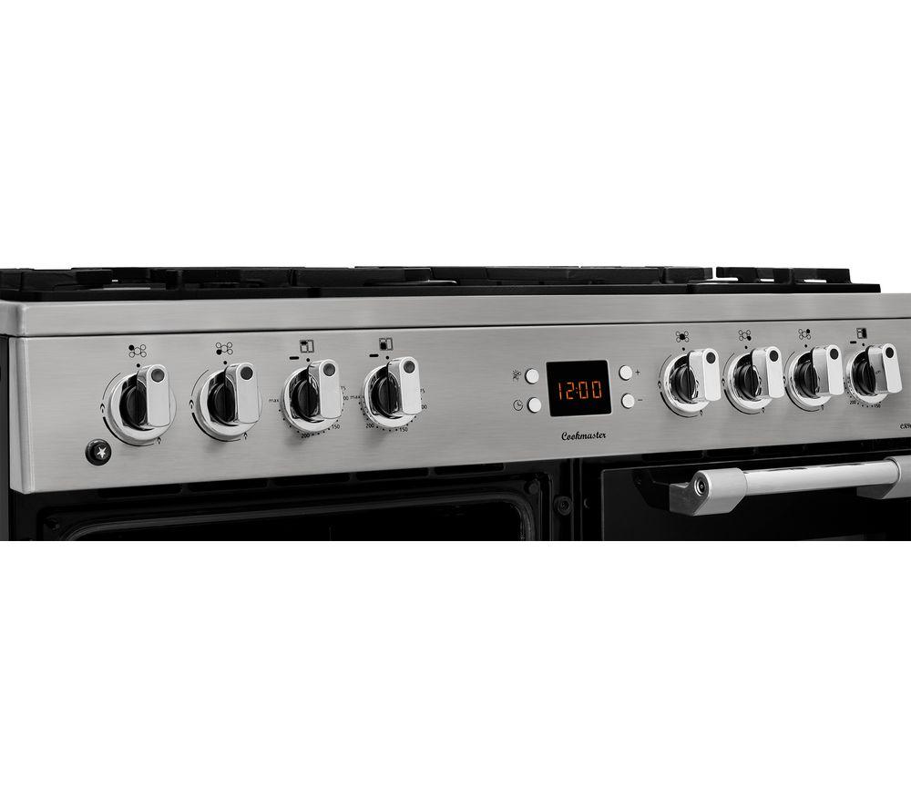 LEISURE CK90F530X 90 cm Dual Fuel Range Cooker - Stainless Steel & Chrome image number 6 of 16