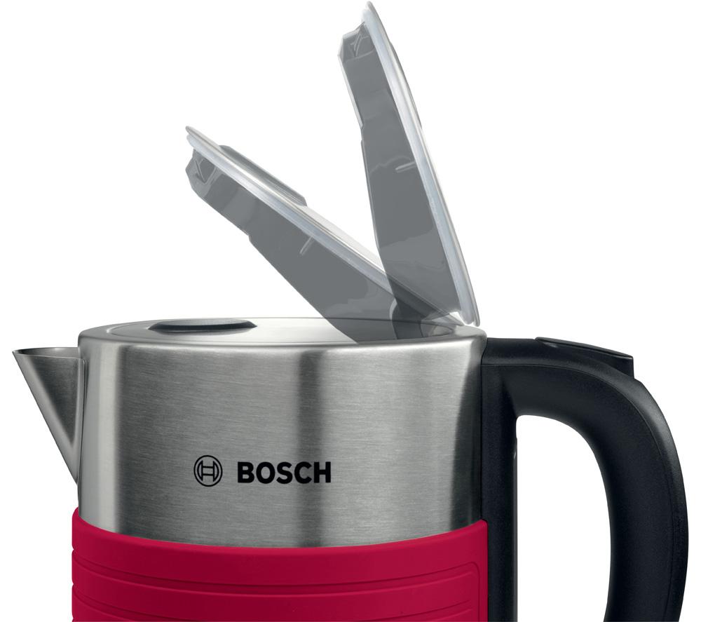 BOSCH Silicone TWK7S04GB Jug Kettle - Red image number 12 of 13