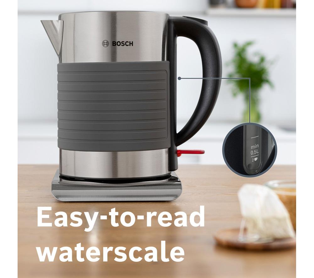 BOSCH Silicone TWK7S05GB Jug Kettle - Graphite image number 4 of 11