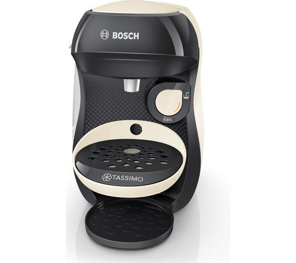 TASSIMO by Bosch Happy TAS1007GB Coffee Machine - Cream image number 5