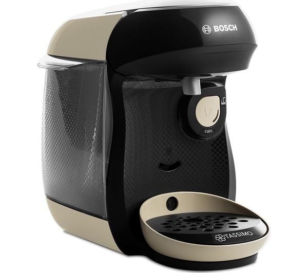 TASSIMO by Bosch Happy TAS1007GB Coffee Machine - Cream image number 8