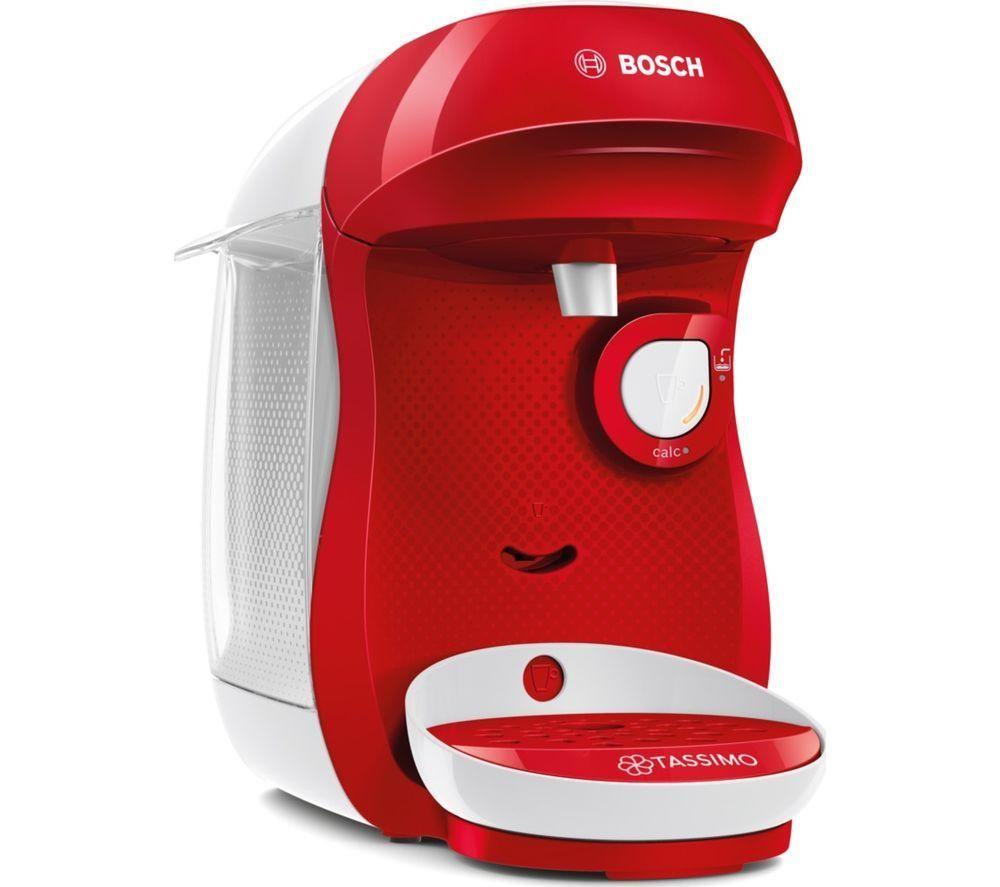 TASSIMO by Bosch Happy TAS1003GB Coffee Machine - Red