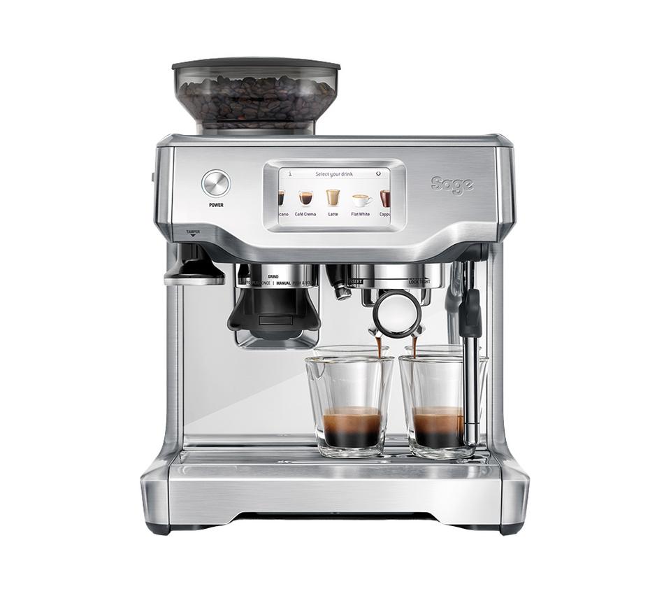SAGE the Barista Touch SES880 Bean to Cup Coffee Machine - Stainless Steel & Chrome