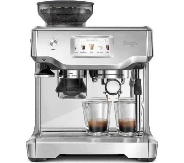 SAGE The Barista Touch Bean to Cup Coffee Machine - Stainless Steel & Chrome image number 12