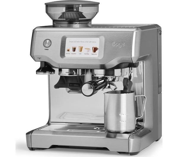 SAGE The Barista Touch Bean to Cup Coffee Machine - Stainless Steel & Chrome image number 13