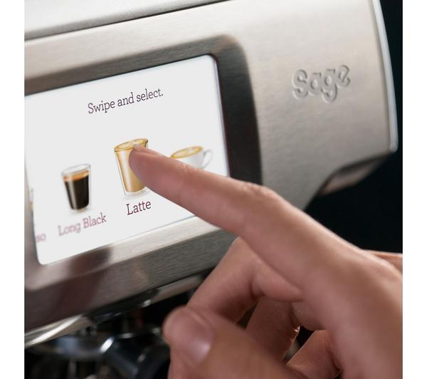 SAGE The Barista Touch Bean to Cup Coffee Machine - Stainless Steel & Chrome image number 18