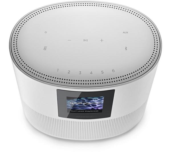 BOSE Home Speaker 500 with Amazon Alexa & Google Assistant - Silver image number 3