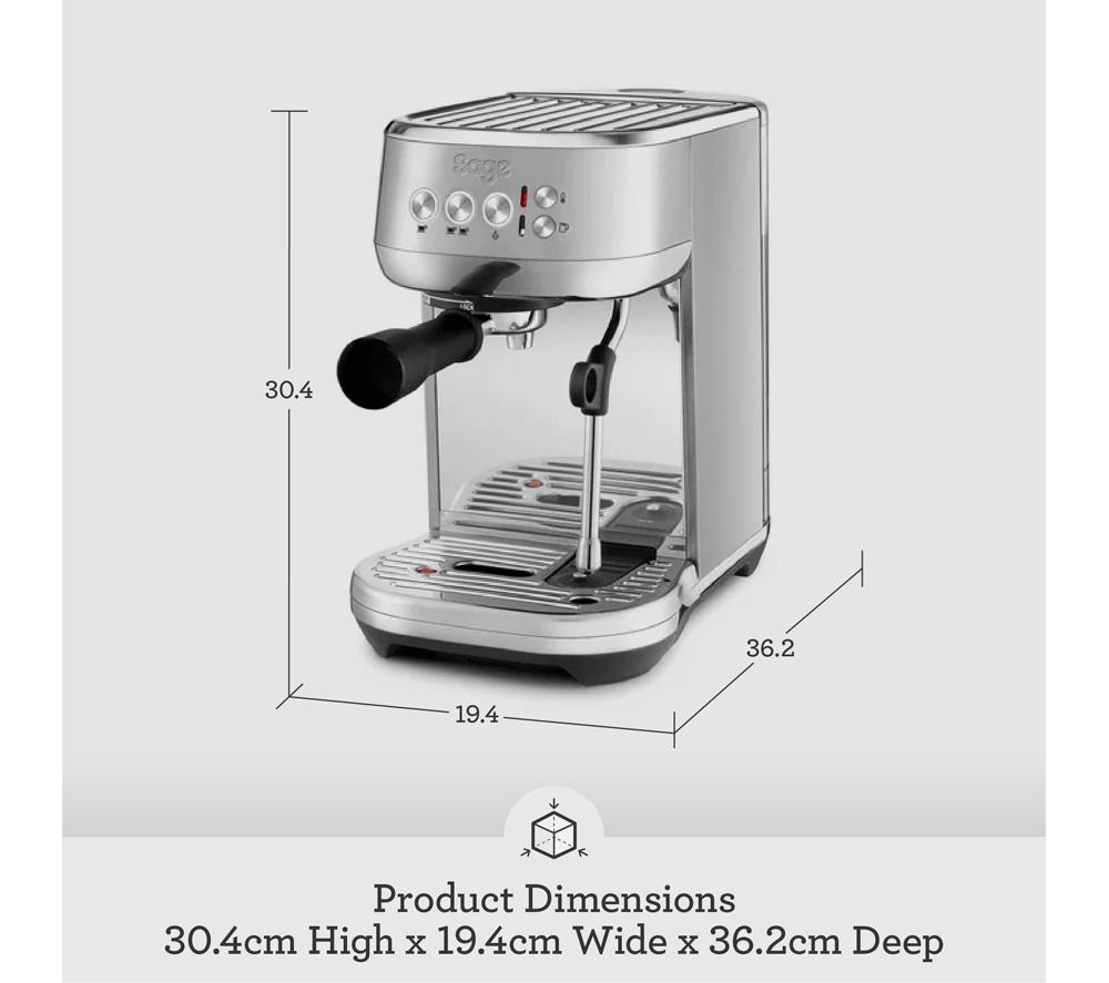 SAGE the Bambino Plus SES500 Coffee Machine - Stainless Steel image number 7 of 12