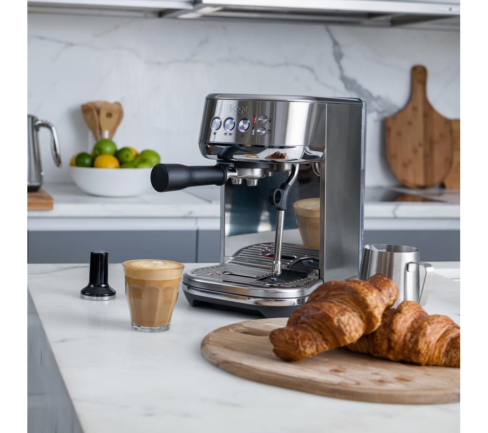 SAGE the Bambino Plus SES500 Coffee Machine - Stainless Steel image number 8 of 12