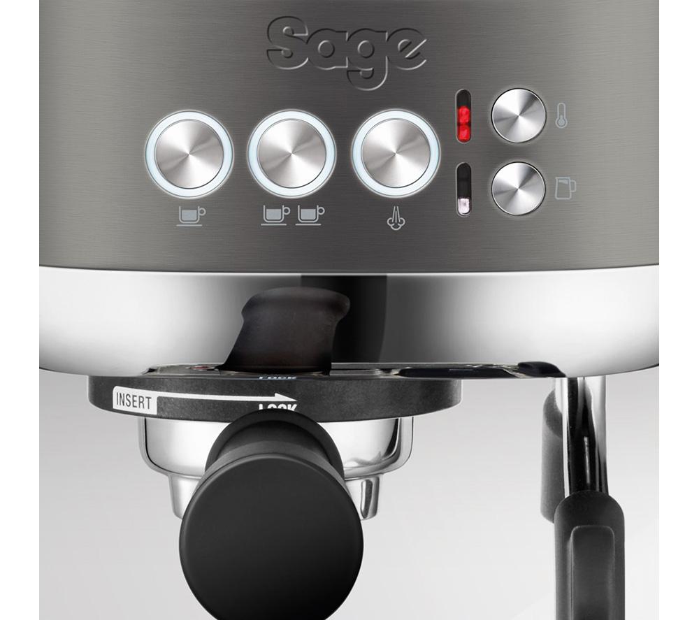 SAGE the Bambino Plus SES500 Coffee Machine - Black Stainless Steel image number 3 of 8